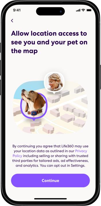 New user onboarding flow step 3