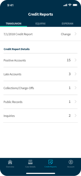 Rapid Credit app screen 3