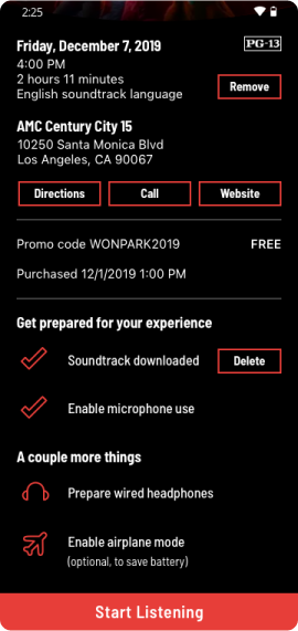 SoundFi pre-check checklist